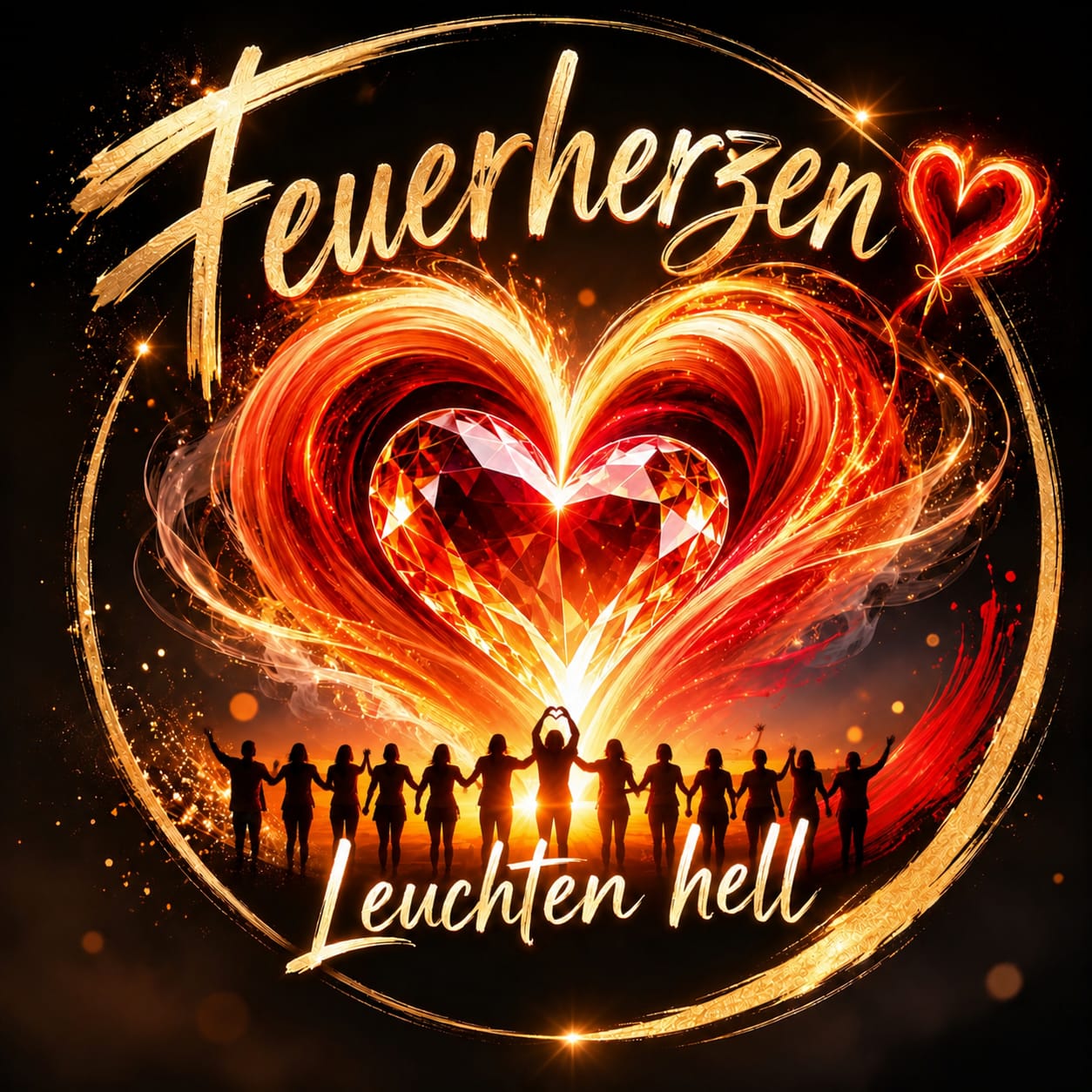 Feuerherzen Grafiklogo Feuerherzen Grafiklogo